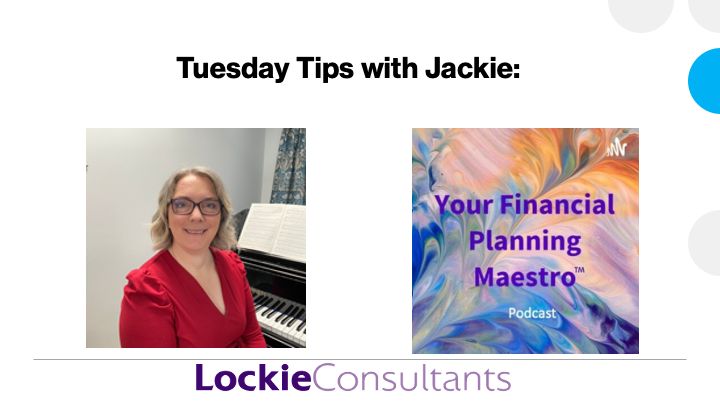 The thumbnail for Tuesday Tips with the Your Financial Planning Maestro podcast image. For Page: CFP certification in the UK
